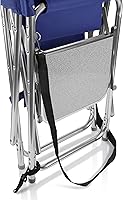 Vista 10 de NCAA silla deportiva Azul marino