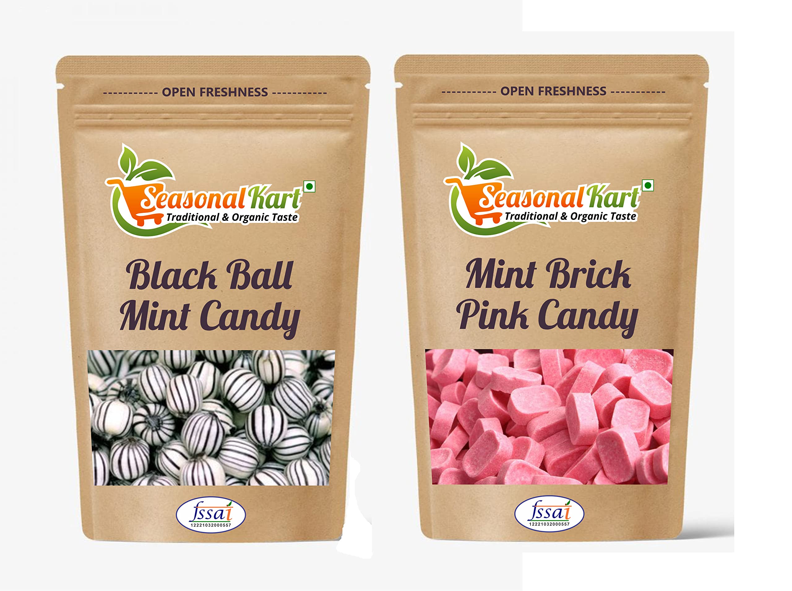 SEASONALKART Combo Pack Of Zebra Drops Candy Mint Black Ball Candy 100 Grams & Mint Brick Mini Pink Candy 100 Grams Total 200 Grams (B0BHDYXQ64) Amazon Price History, Amazon Price Tracker
