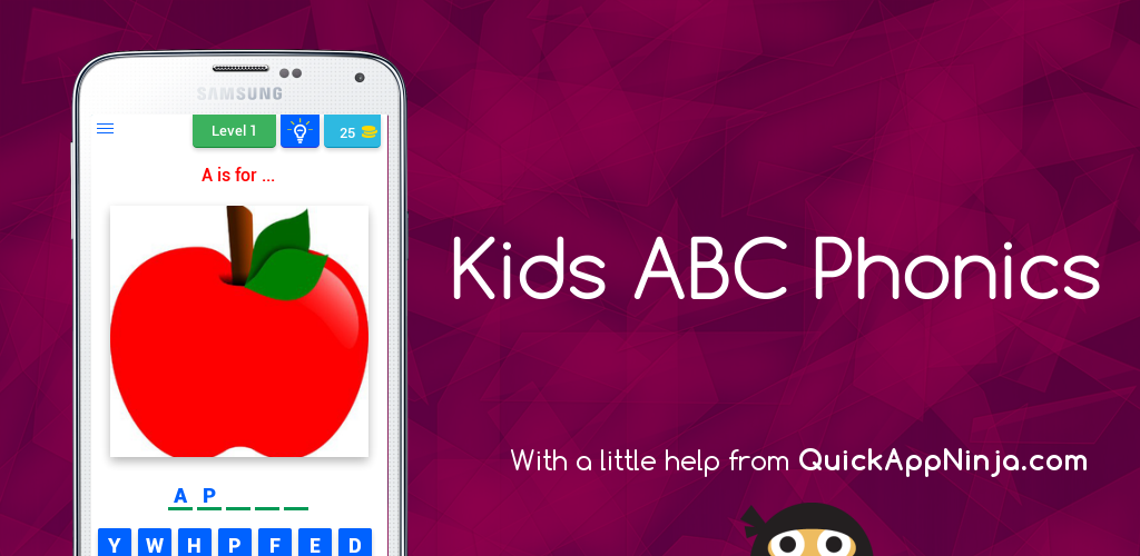 Aplicación Kids ABC Phonics en Amazon Appstore