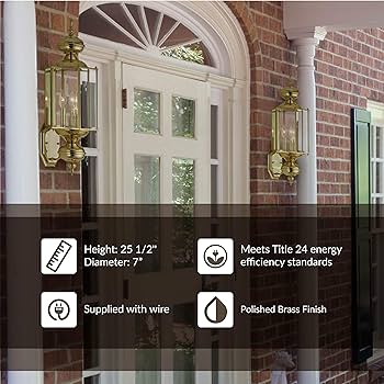 Sea Gull Lighting 8510-02 Classico Outdoor Wall Lantern