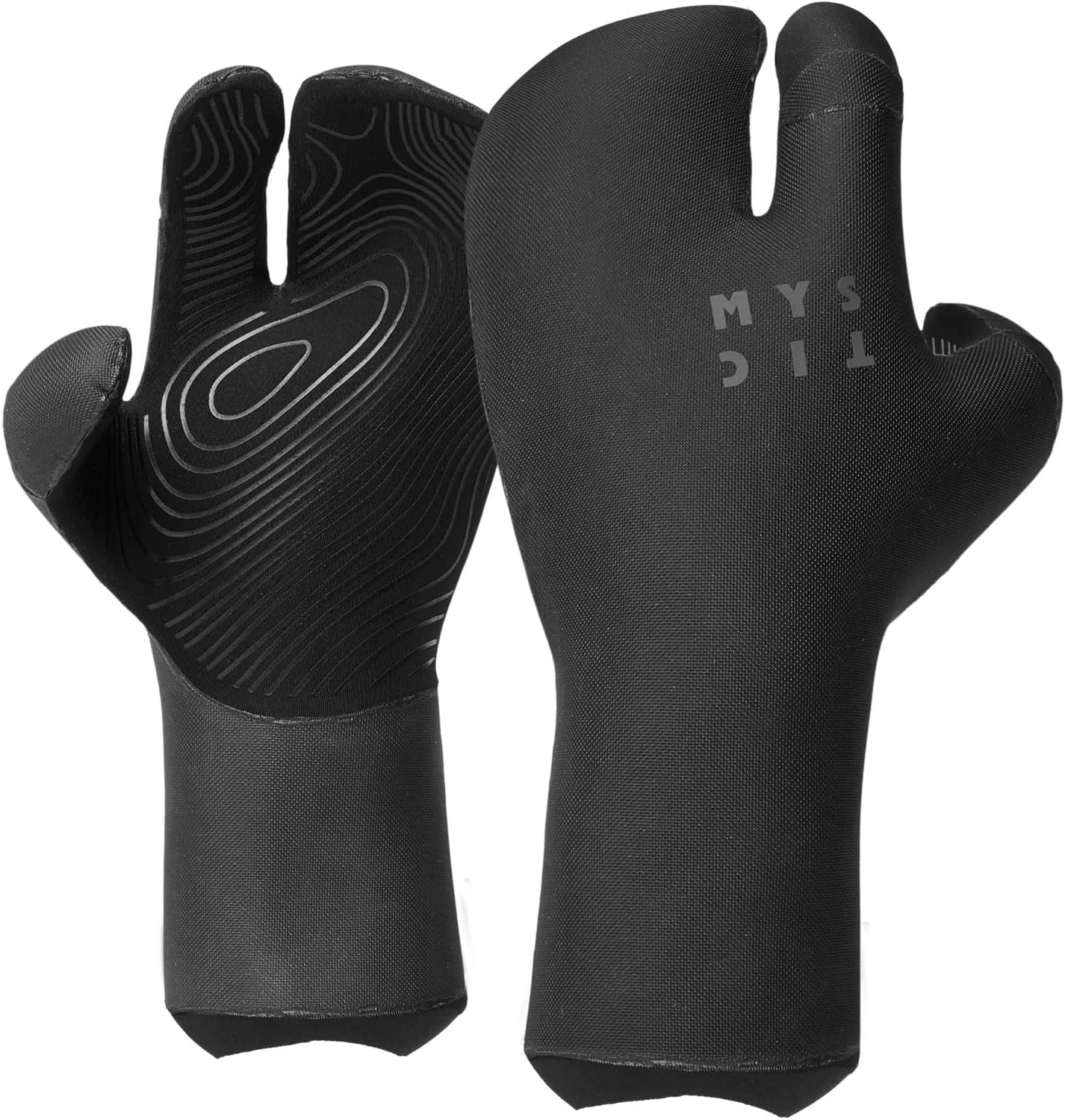 Mystic Supreme 5mm Lobster Wetsuit Gloves 2023 Black