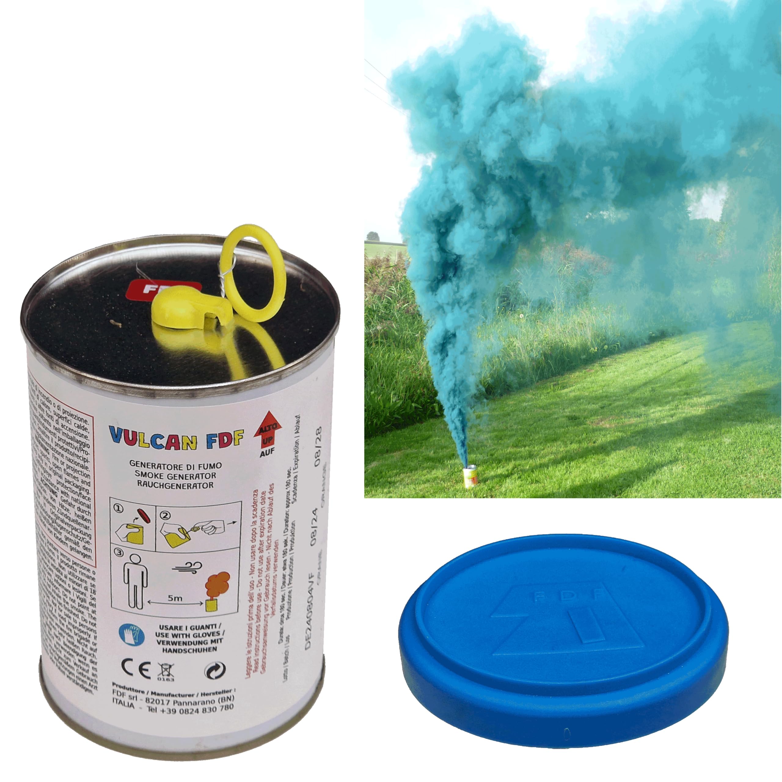 Raucherzeuger Mr. Smoke Typ 4 in Azurblau