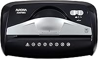 Vista 4 de Aurora High Security – Trituradora profesional de papel/CD/tarjetas de crédito.