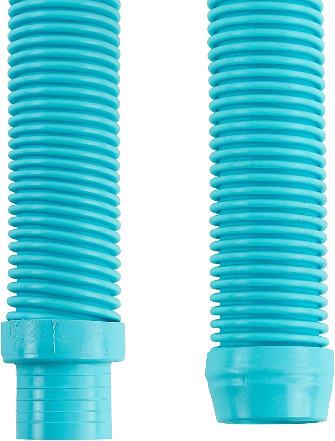 Rx Clear 48-Inch Lightweight and Flexible Universal Vacuum Hose for Automatic Swimming Pool Cleaner | Blue | Chemical Resistant | UV Protection | 8 Pack