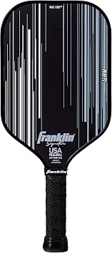 Franklin Sports Pro Pickleball Paddle - Signature Series with MaxGrit Surface - USAPA Approved Tournament Paddle