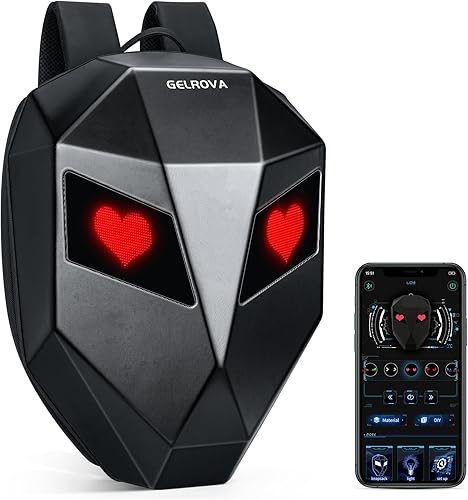 Miniatura 6 de Gelrova Mochila Kinght y Eye Serise, Negro -, Mochilas Knight