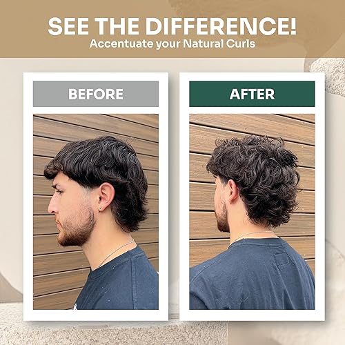 Miniatura 4 de Del Océano - Arcilla marina para peinado, fijación fuerte, acabado mate, fórmula nutritiva arcilla capilar para hombres, ideal para peinados