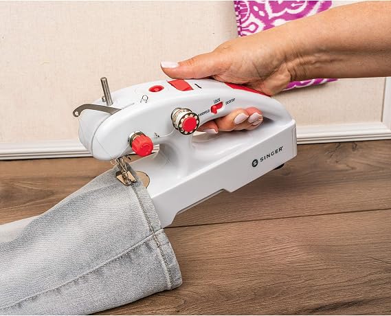 SINGER Stitch Quick + Portable Cordless Mending Machine Bundles (Two Thread Stitch Quick +)
