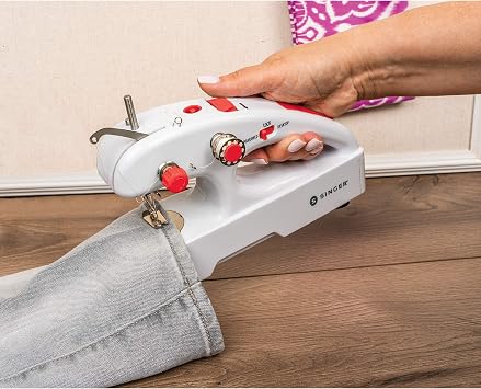 SINGER Stitch Quick + Portable Cordless Mending Machine Bundles (Two Thread Stitch Quick +)
