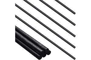 Graphite Stirring Rod: 5-Piece Precision Crucible Casting Refining Stirring Tool