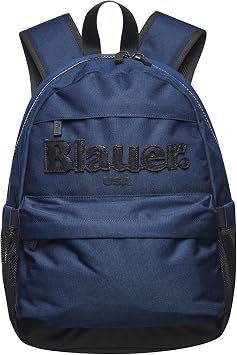 Blauer Unisex S3SOUTH01/BAS Backpack with Maxi Logo, blue navy