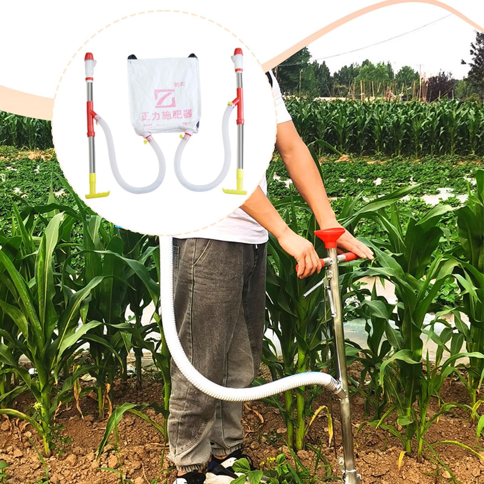 Spandiconcime Accessori Facili da Usare per Giardino, Prato, Mais E