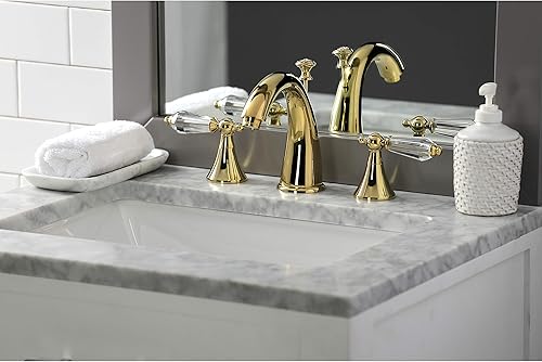 Miniatura 6 de Kingston Brass KS2972WLL Wilshire Grifo de baño generalizado, latón pulido