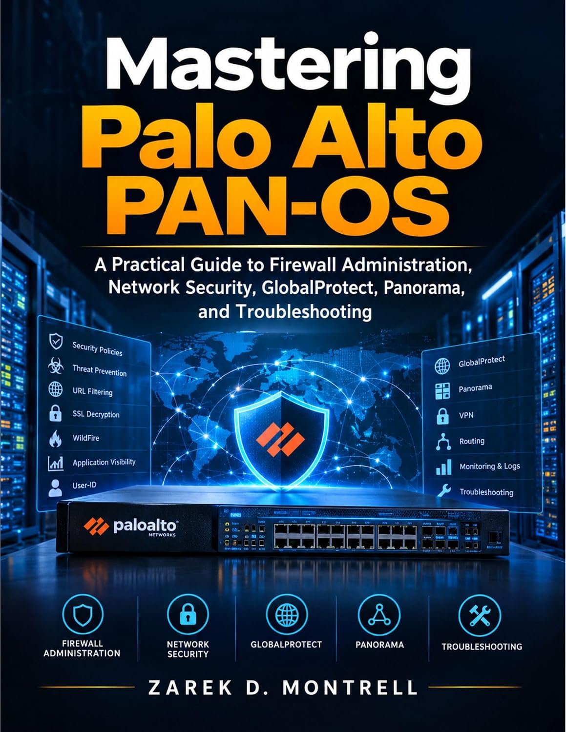 Mastering Palo Alto PAN-OS: A Practical Guide to Firewall Administration, Network Security, GlobalProtect, Panorama, and Troubleshooting (The Cybersecurity Mastery Series Book 1)