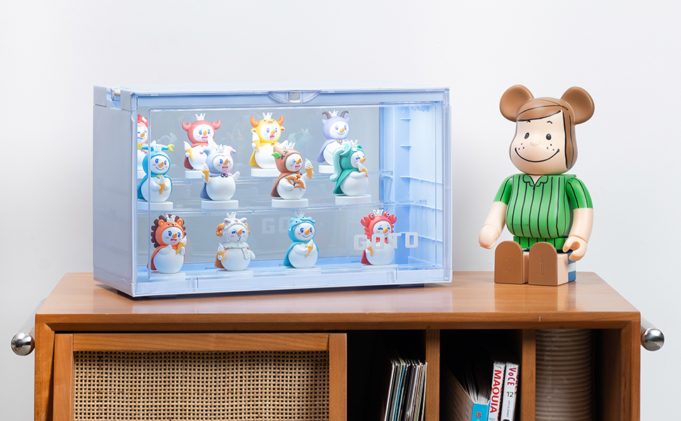フカヒレ初個展「Heavenly fragments」グッズセット Amazon.com: GOTO LED Lighting Display Storage Case, Dustproof