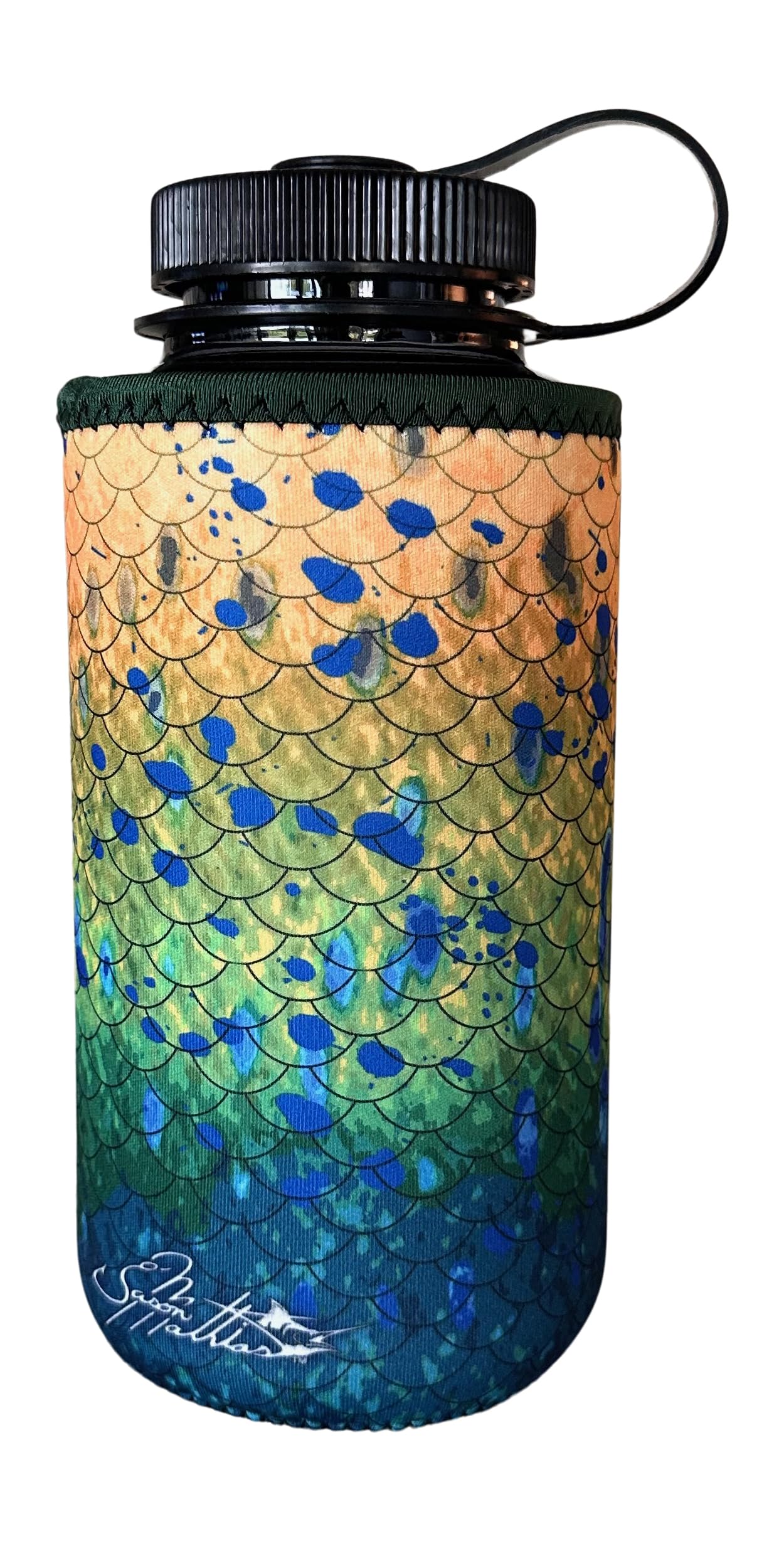 Koverz XL Neoprene 32-40 oz Water Bottle Insulator Cooler Coolie - Mahi by Jason Mathias