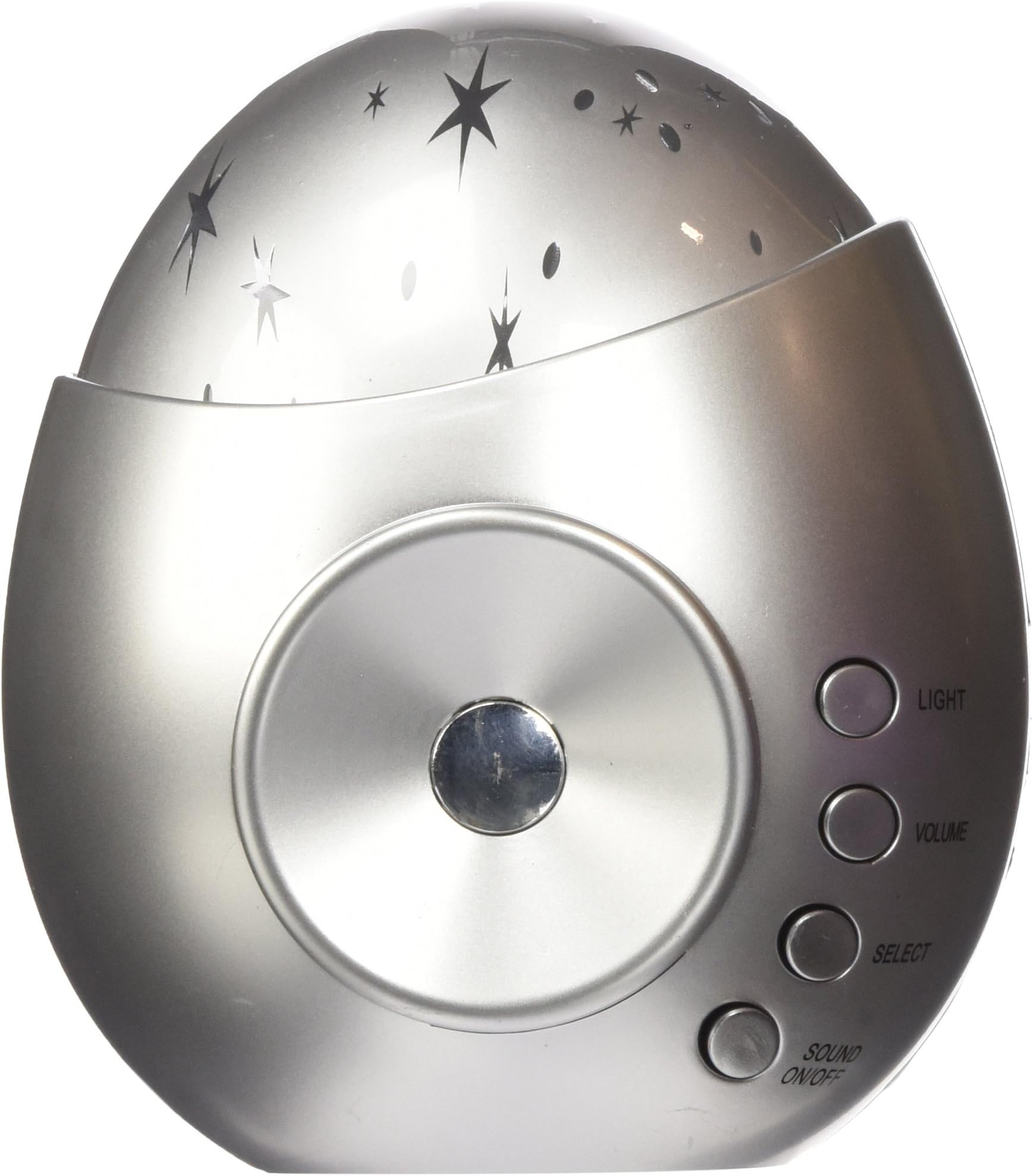 STAR PROJECTOR SOUND MACHINE - Will Lull You To Sleep With 6 Natural Sounds. Battery operated and Adapter included
