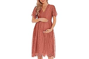 Ethereal Boho Maternity Dress for Enchanting Baby Showers
