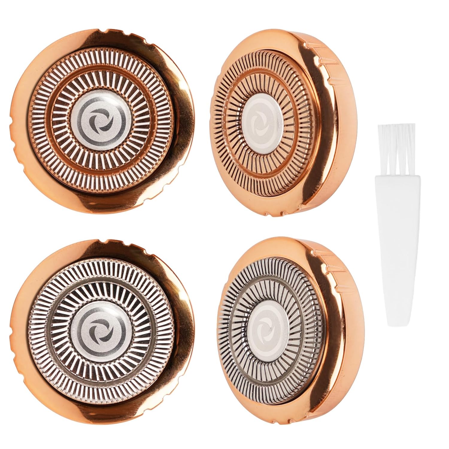 Hypoallergenic Replacement Heads & Blades for Facial Hair Remover, 2-Color 4-Pack, Perfect Fit for Women’s BLIBEE Hair Removal Device, Sensitive Skin Safe Hypoallergenic Replacement Heads & Blades for Facial Hair Remover, 2-Color 4-Pack, Perfect Fit for Women’s BLIBEE Hair Removal Device, Sensitive Skin Safe