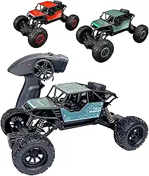Carrinho Controle Remoto Recarregavel Off Road 4x4 Infantil Com Suspensão Grande e Bateria USB