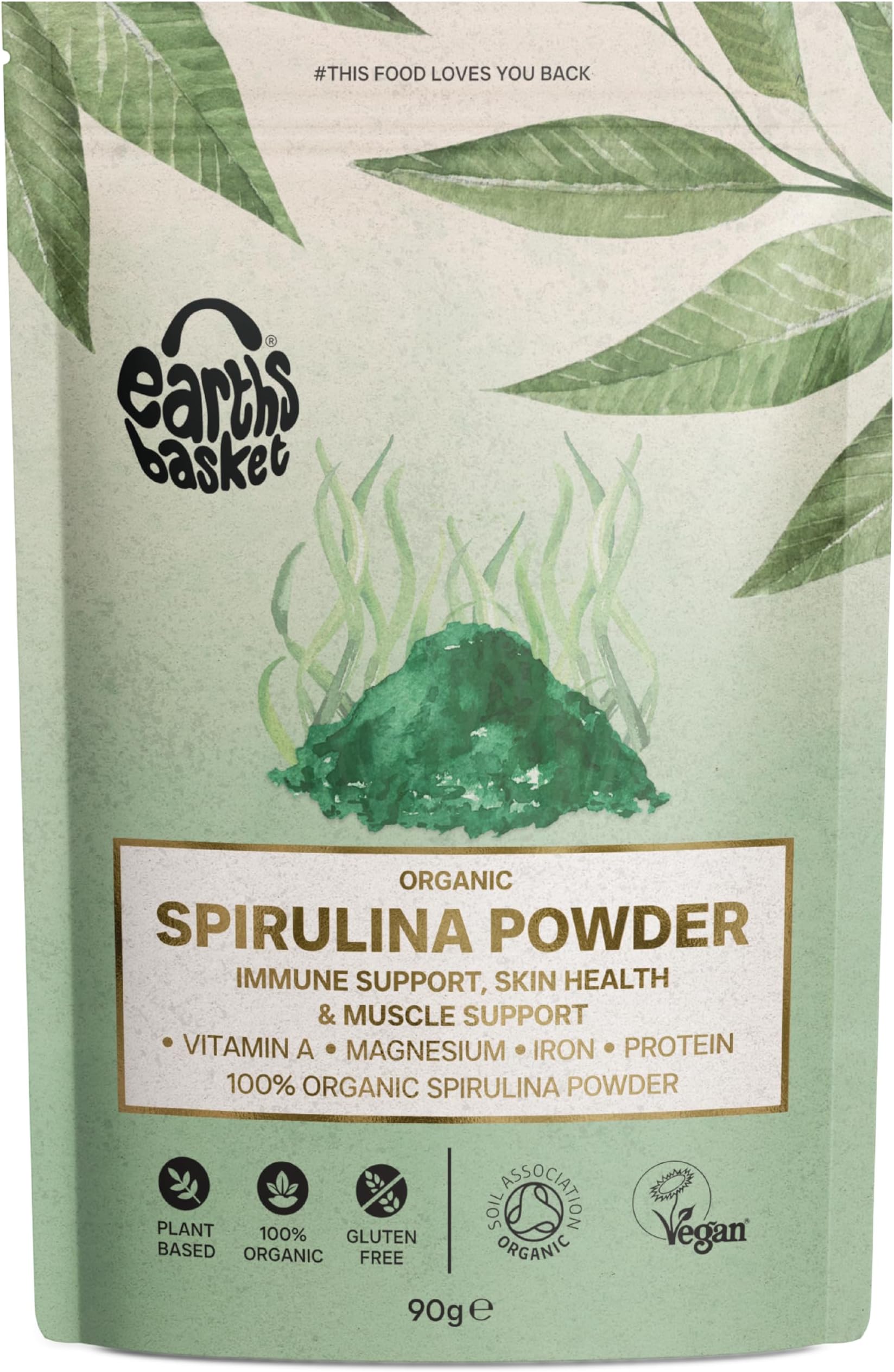 Organic Spirulina Powder 200g, Immune Support