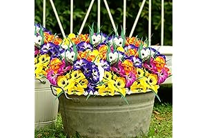 10 Bundles Artificial Pansy Flowers UV Resistant: Unparalleled Imitation for Floral Decor