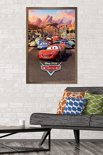 Vista 75 de Trends International Disney Pixar Cars - Póster de pared de una hoja, 14.725 x 22.375 pulgadas, versión premium sin marco