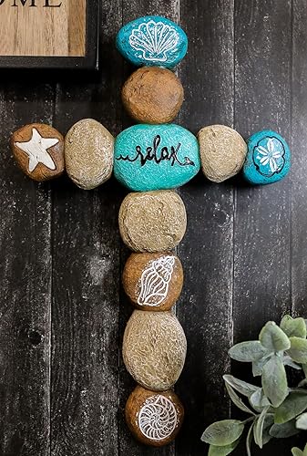 Miniatura 9 de Ebros Gift Náutica costera marina playa vacaciones relajarse Estrellas de mar Ostras Almeja Concha Concha Arena Dólar Guijarro Piedra Rocas Pared