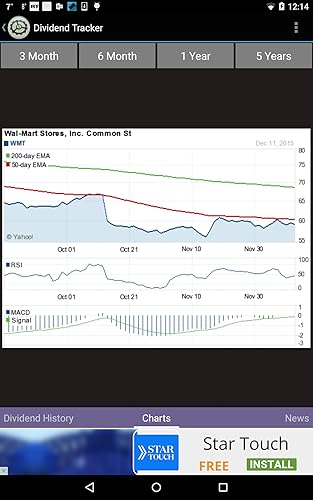 Stock Dividend Tracker