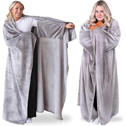 Wearable Blankets for Women, Adult Wearable Blanket Men, Top Christmas Gifts for Wo...