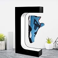 Vista 5 de Levitating Shoe Display Floating Sneaker Stand (negro), Negro