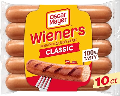 Oscar Mayer Classic Wieners Hot Dogs, 10 ct Pack