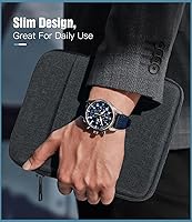 Vista 7 de TiMOVO Funda de 6-7 pulgadas para eReader Book Paperwhite/Colorsoft Signature Edition, Funda Protectora Bolsa Estuche de Transporte para A-Gris