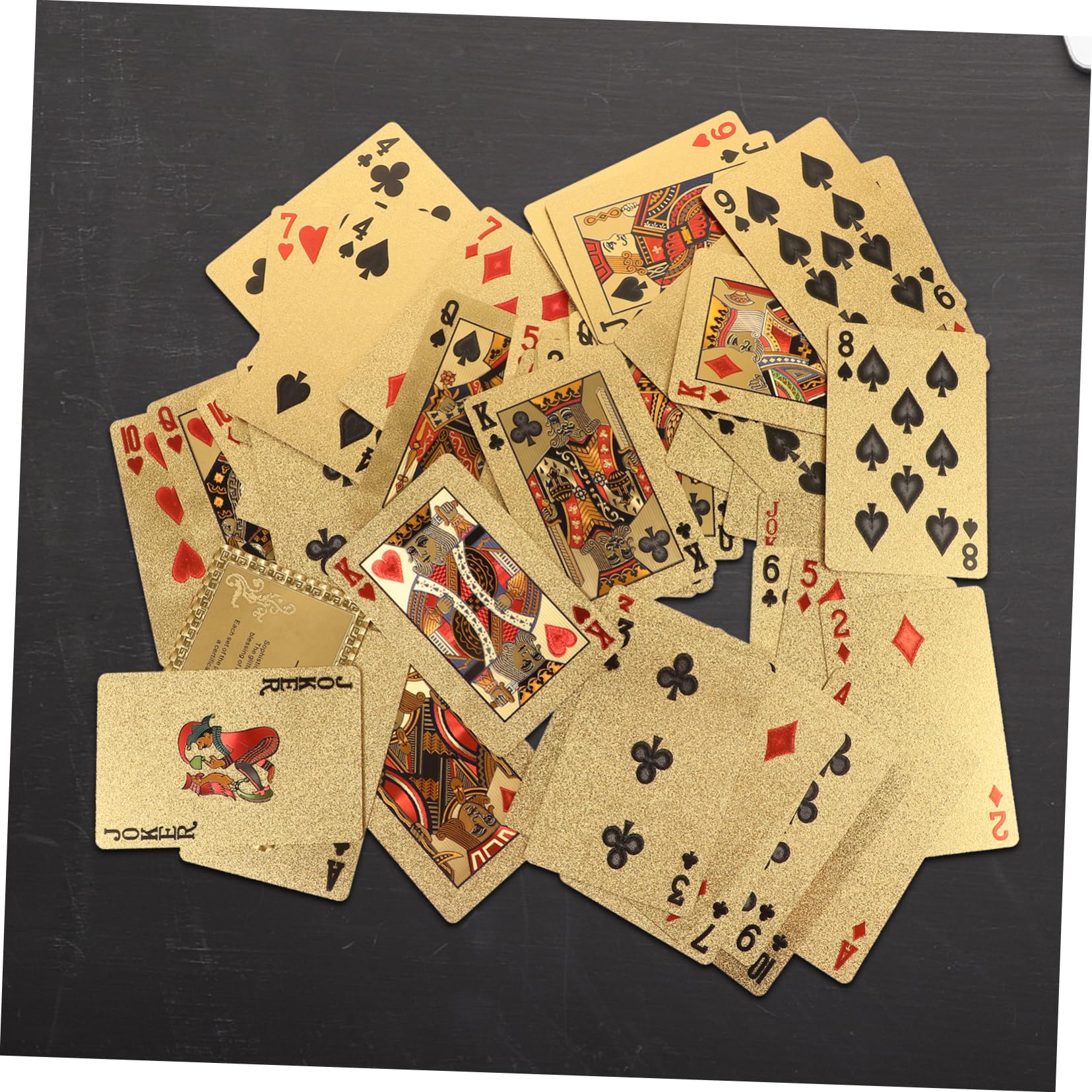 BESTonZON 4confezioni Poker Impermeabili Design Per e Resistente Per e Appassionati Poker
