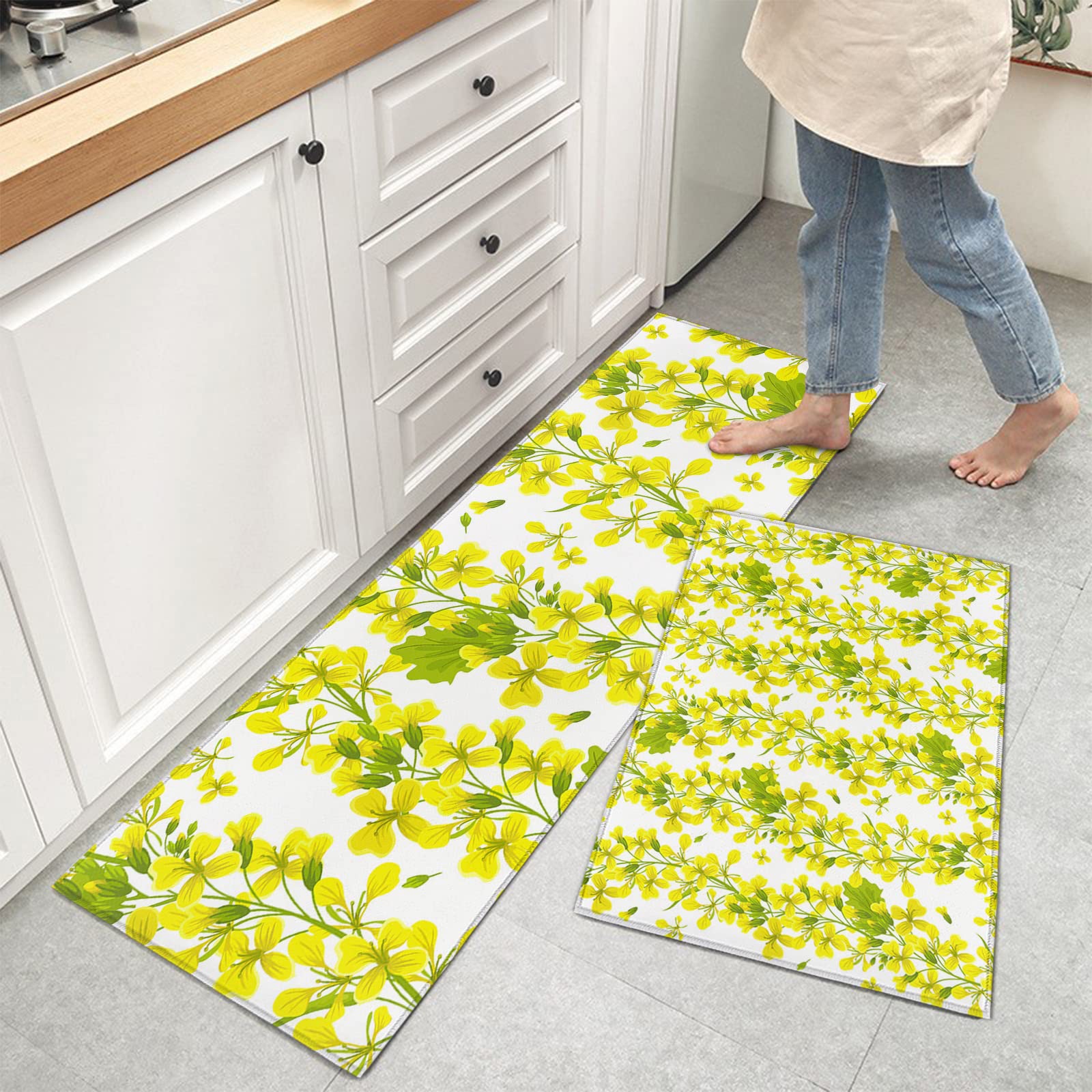 Yellow Laundry Room Decor 