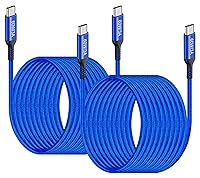 Vista 9 de Cable USB-C a USB-C de 6 pies [2 unidades], Awnuwuy 60W tipo C a tipo C cable de carga rápida para iPhone 15/15 Plus, iPad Pro 3rd, iPad Air 4th