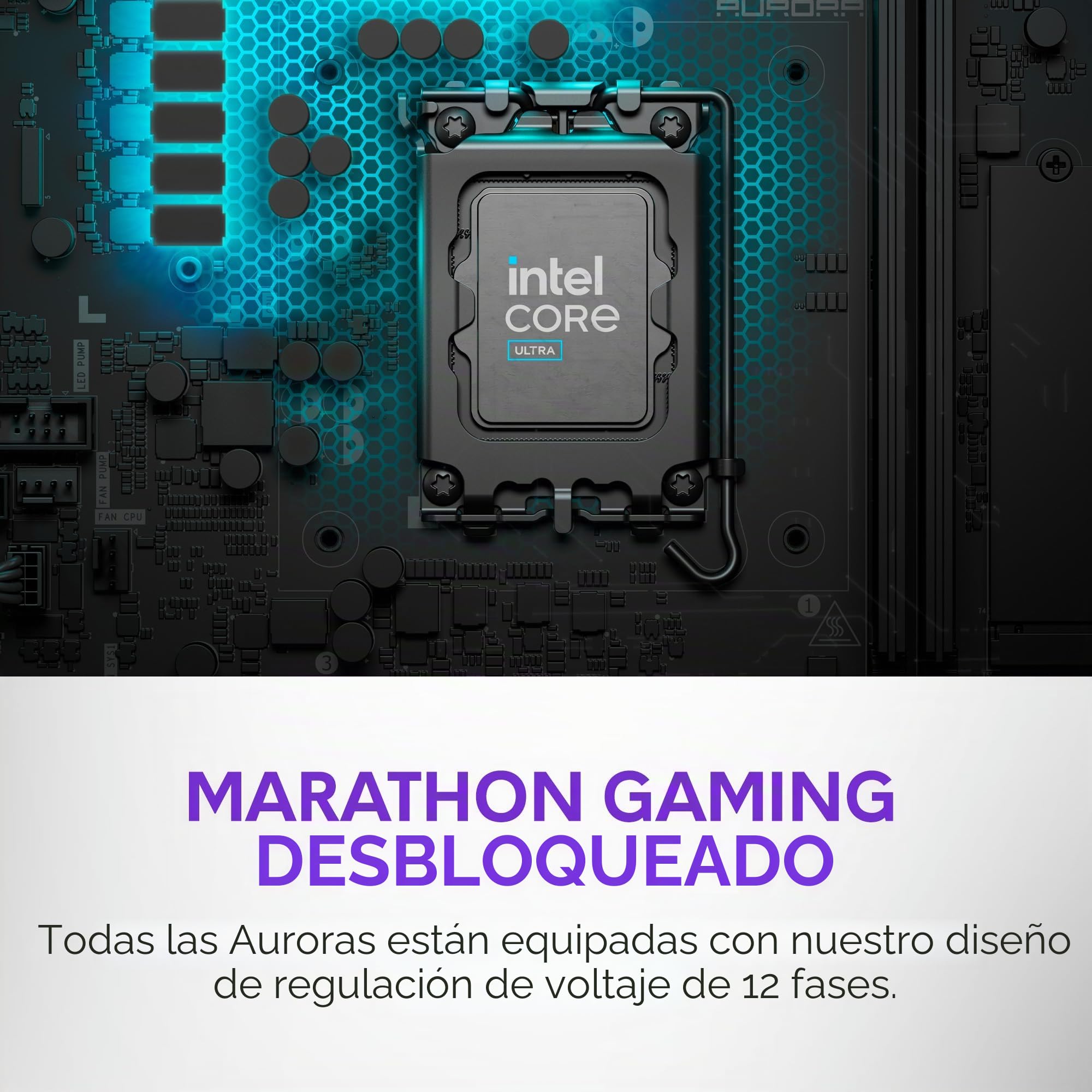 Alienware Aurora Gaming Desktop ACT1250 - Procesador Intel Core Ultra 7 de 265 KF, refrigerado por líquido, NVIDIA GeForce RTX 5070, 32 GB DDR5 RAM, 2 TB SSD, 1000 W Platinum Rated PSU, Win 11 Home