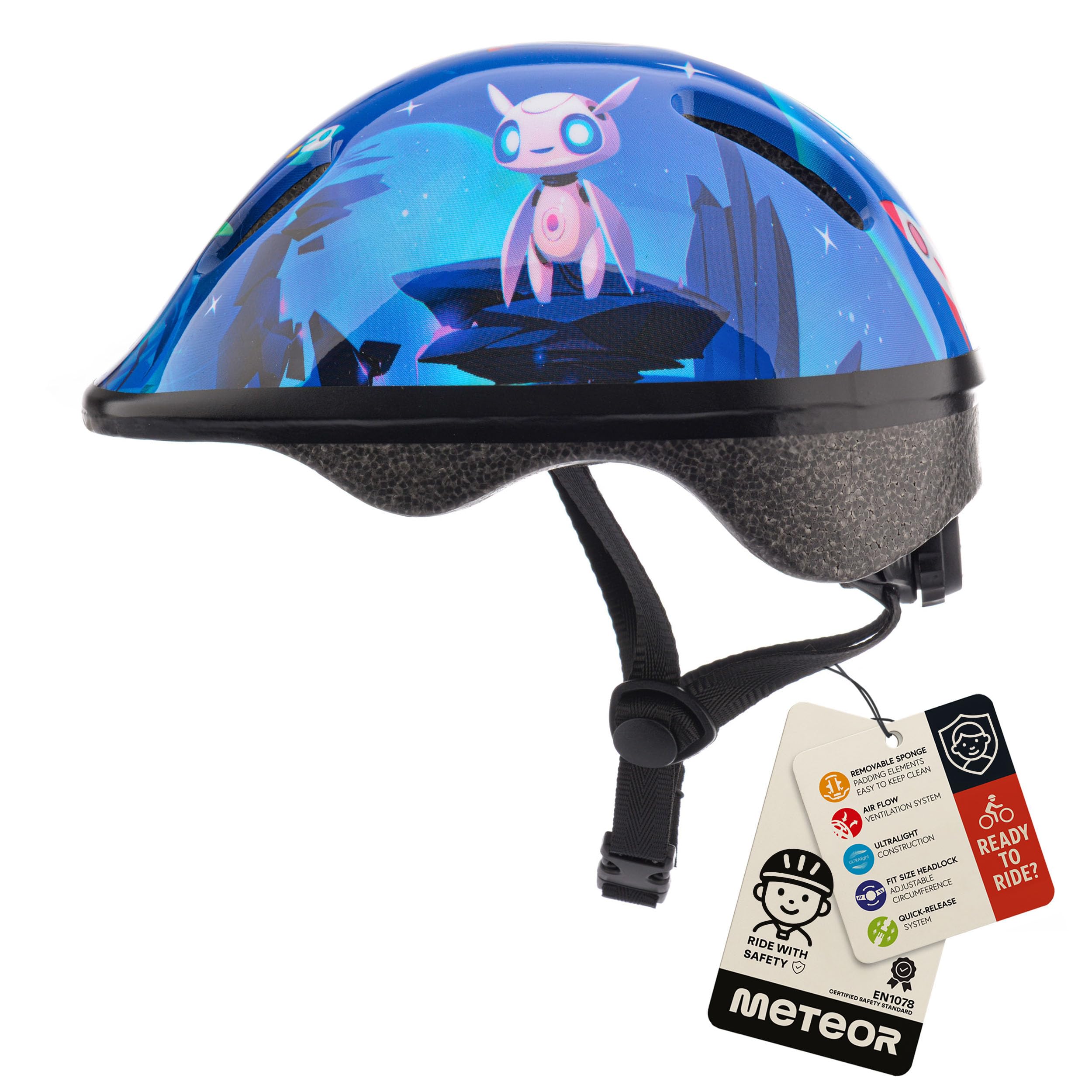 Casco Bicicleta para Niñas y Niños - Helmet Infantil de Bici para Ciclismo MTB Road Race Montaña BMX Carretera y Actividad Ciclista - Rolerskate Patines — view 18