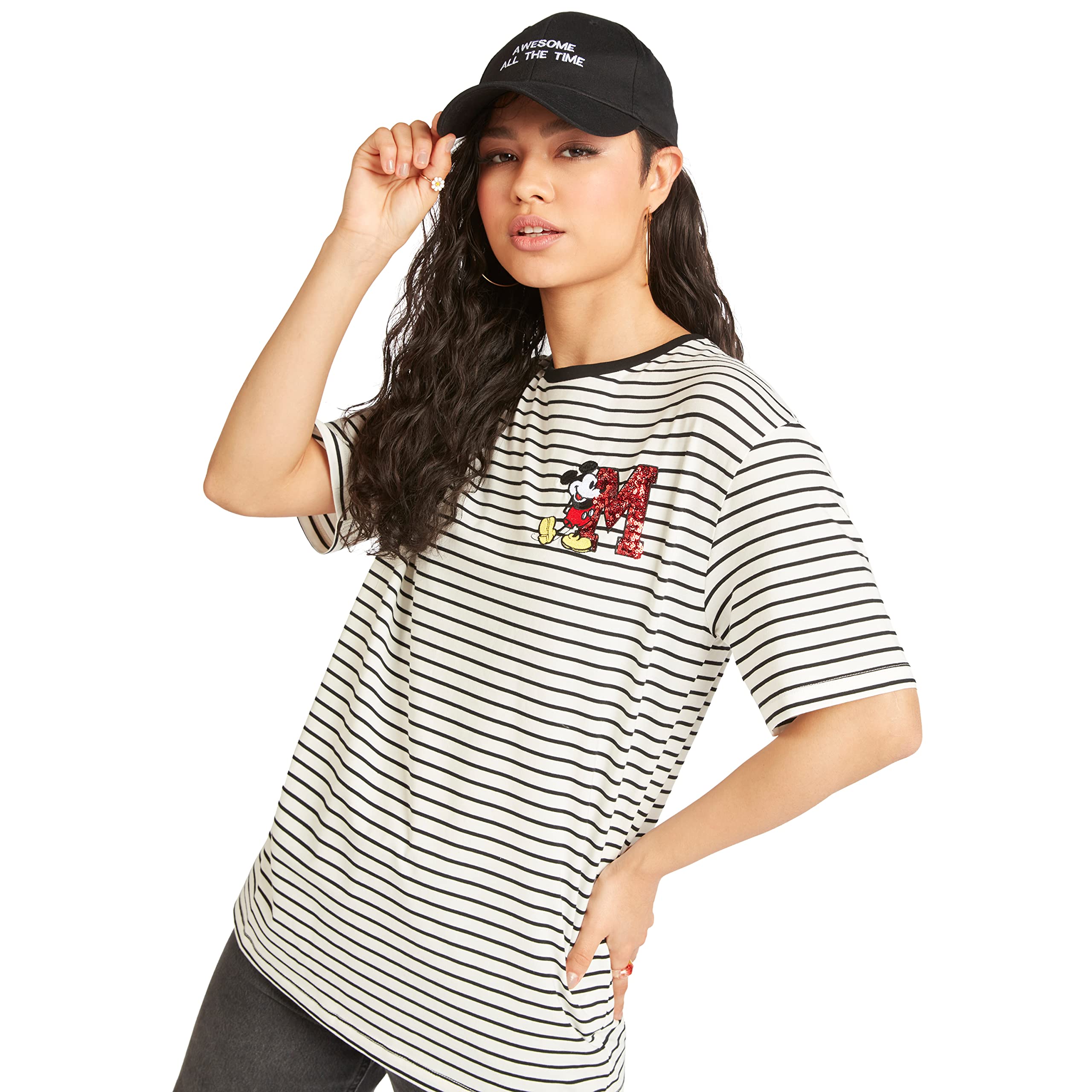 Splash Character Women U22STRIPTEE6 Striped
