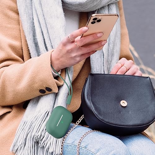 Vista 7 de Compatible with Airpods Pro 2 Case, Soft Silicone Skin Cover Protective Cases with Cleaner kit and Lanyard Compatible for AirPod Pro 2nd