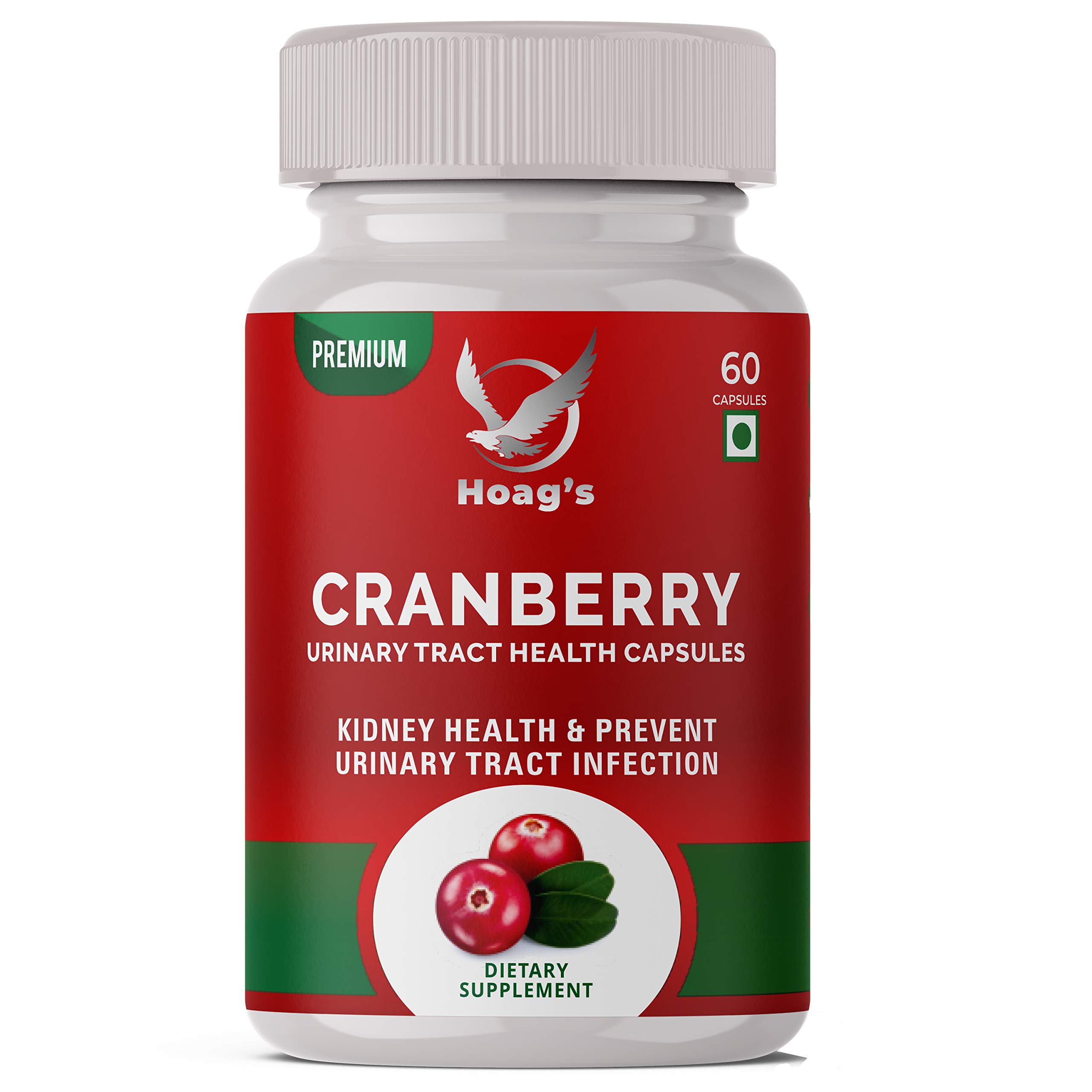 Hoags Cranberry supplement for Urinary Tract Health Support, Cranberry Extract 800mg per capsule - 60 Veg Capsules (B08P9H38L2) Amazon Price History, Amazon Price Tracker