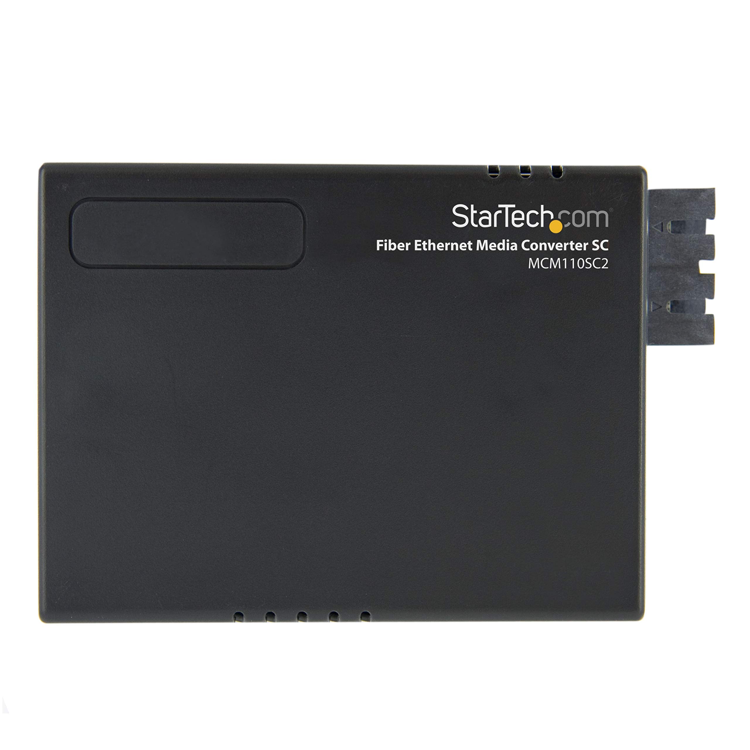Startech.Com Convertitore Media Ethernet Fibra Multimodale 10/100 Sc 2 Km