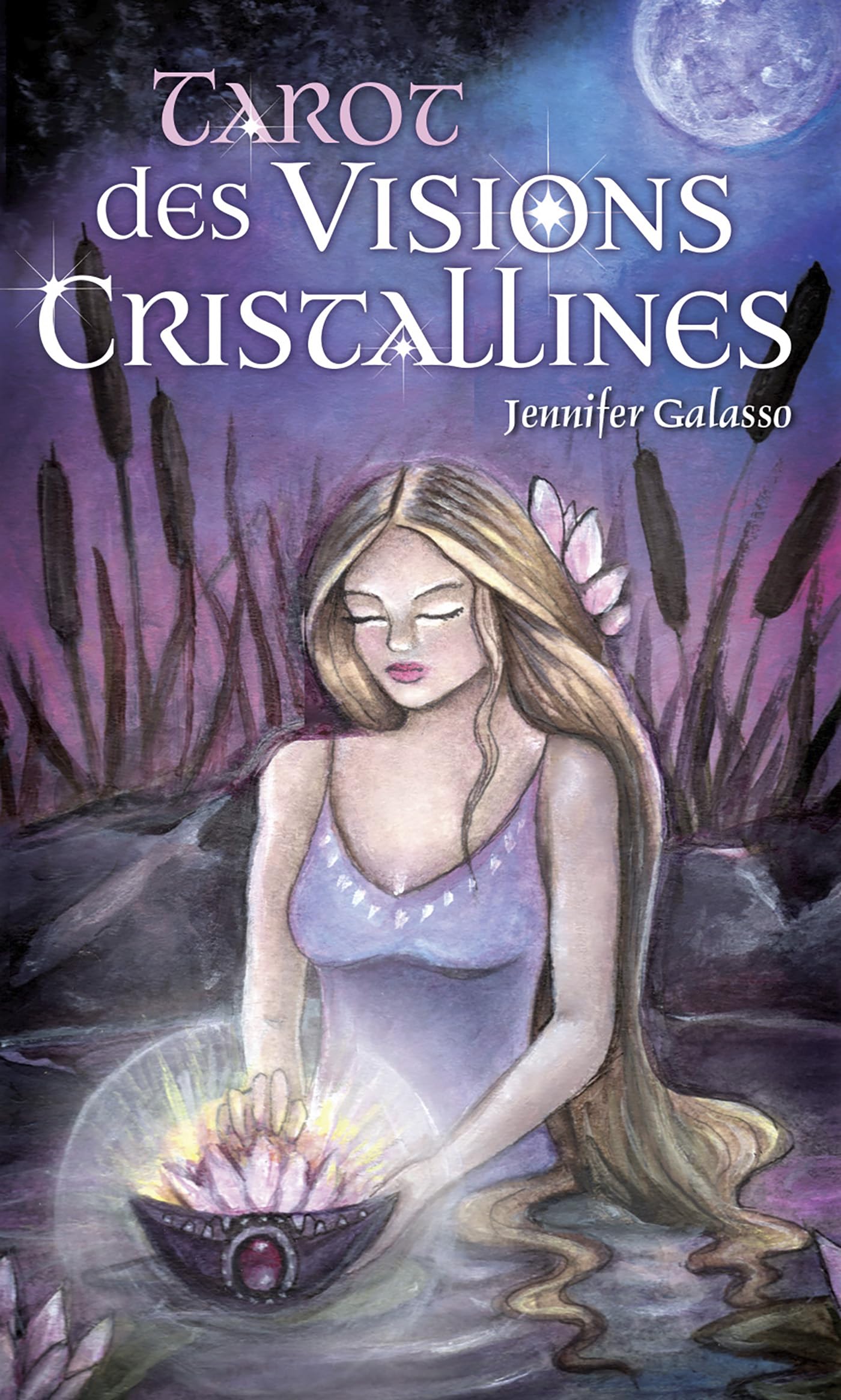 Tarot des visions cristallines: 79 cartes et un livre d'instructions