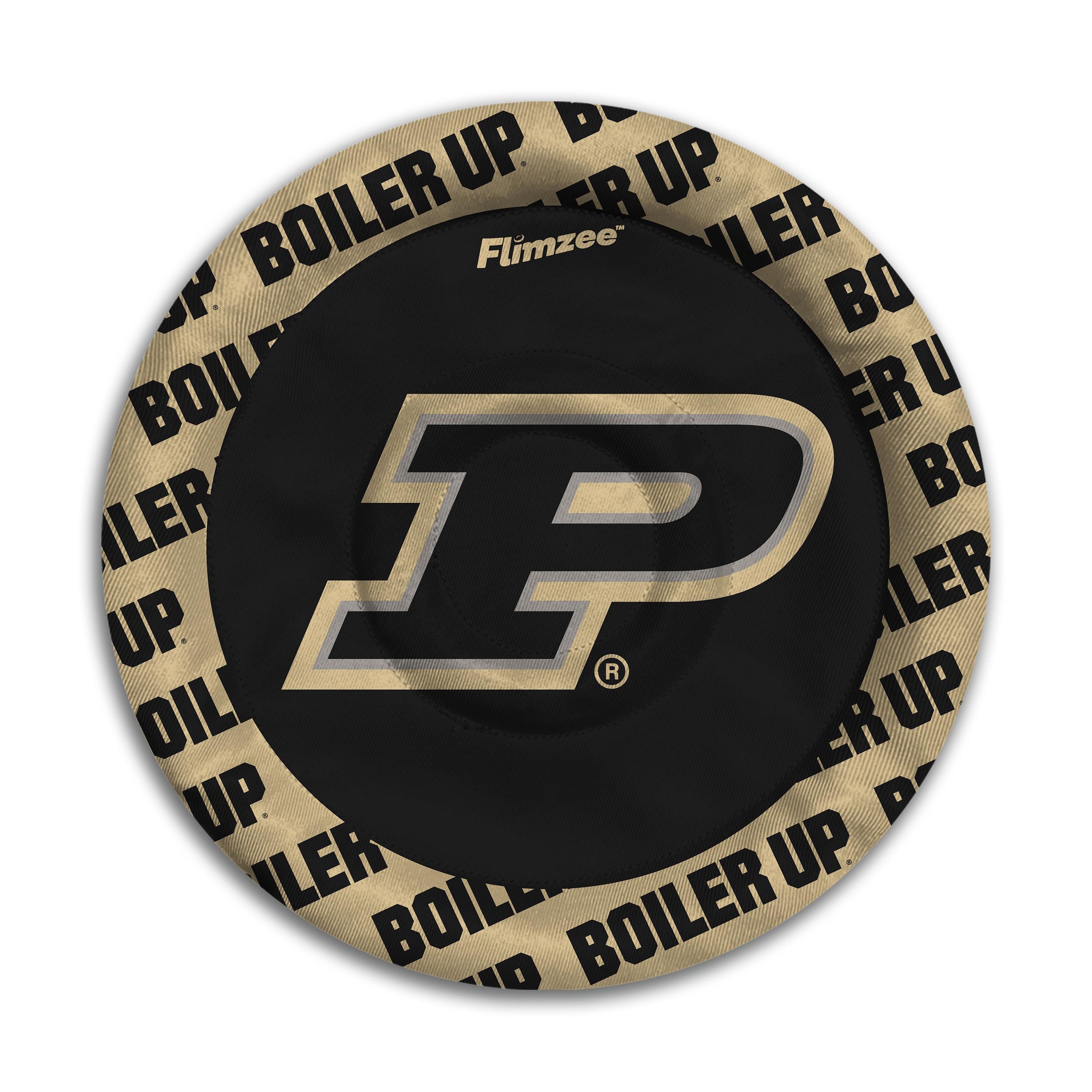 YouTheFan NCAA Purdue Boilermakers Flimzee Bean-Bag Flying Disc