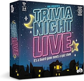 Trivia Night Live: Host Your Own Quiz Show, New Board Game for Families ...