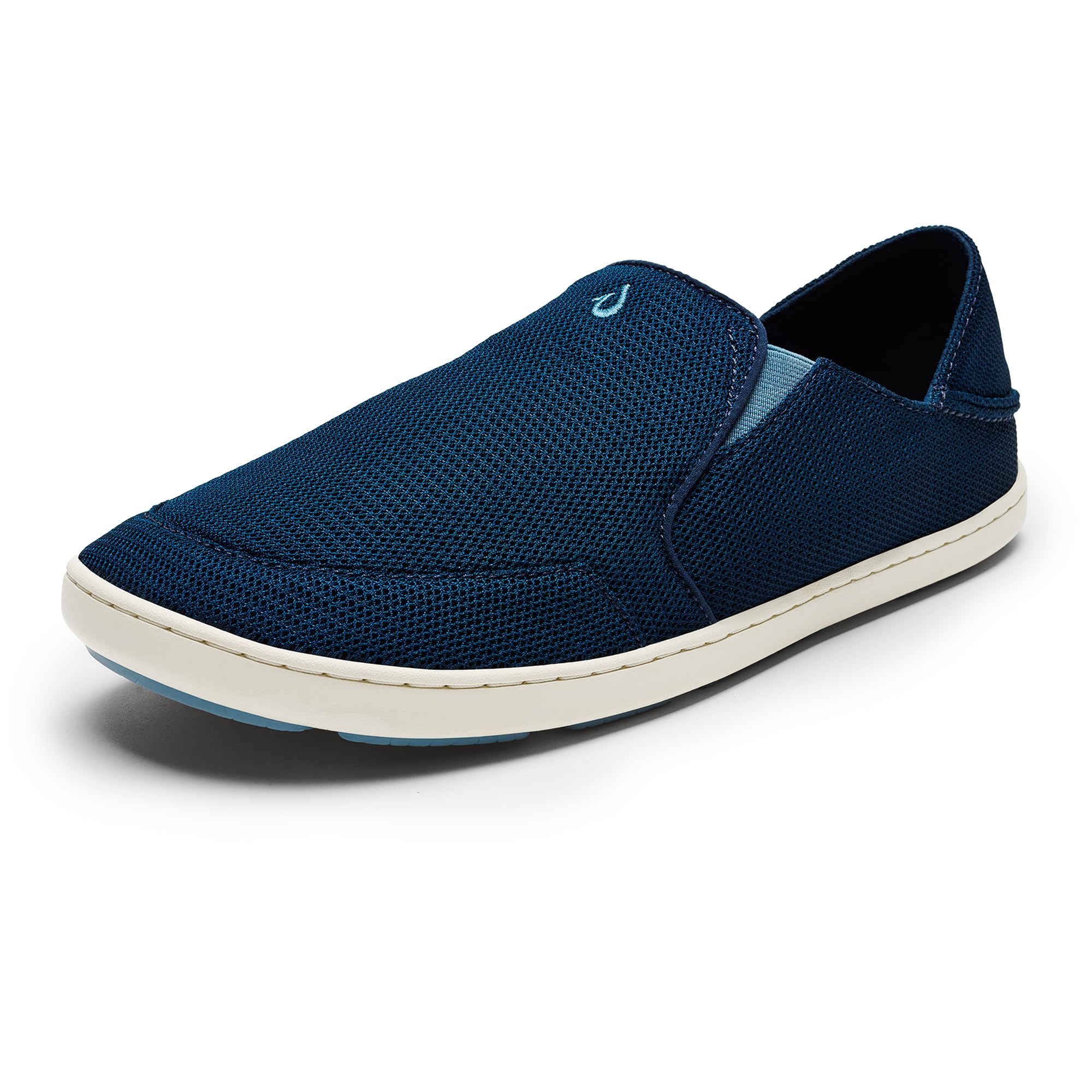 OLUKAI Nohea Mesh Men's Slip On Sneakers, Lightweight & Breathable Shoes for Everyday Wear, All-Weather & Enhanced Traction