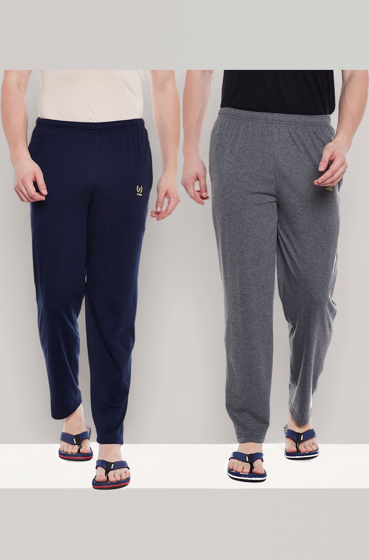Men's Regular Fit Cotton Trackpants