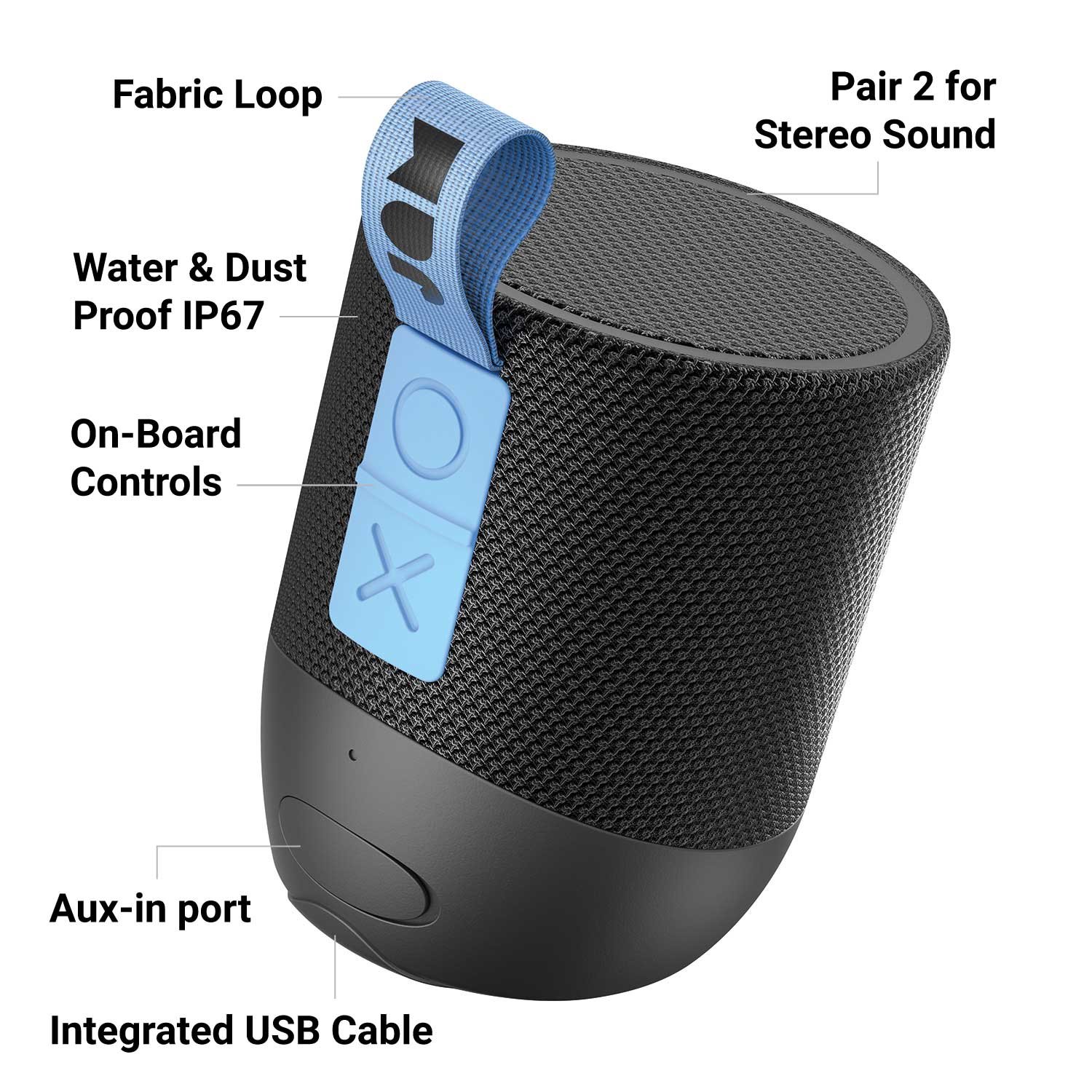 Jam HXP404BK Double Chill Bluetooth 