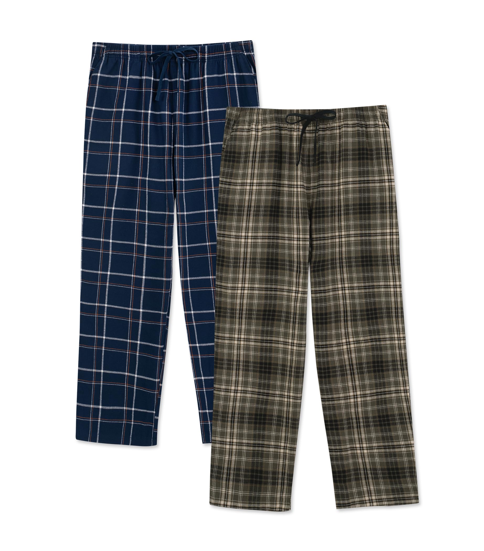DAVID ARCHY Mens Flannel Pajama Pants