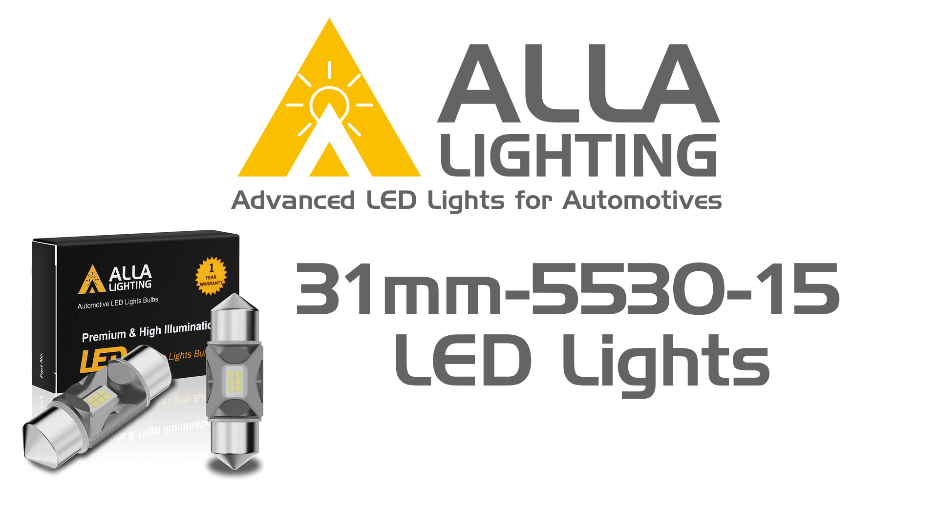 Amazon.com: Alla Lighting 31mm DE3175 DE3021 DE3022 LED Bulbs CAN 